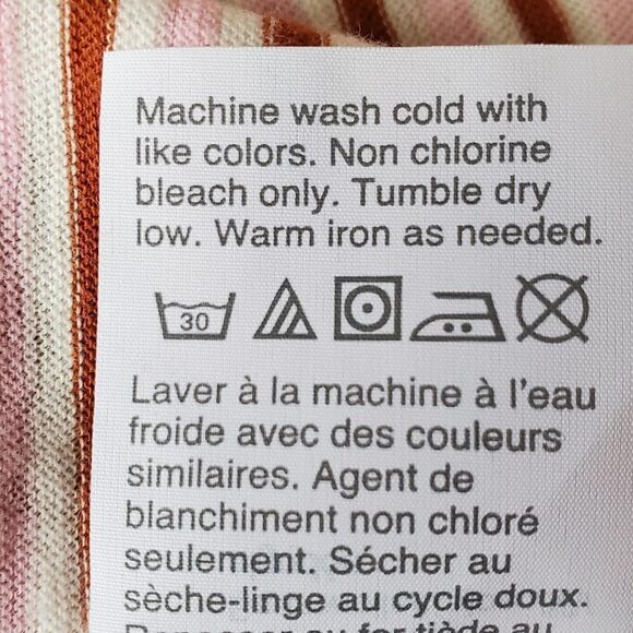 🔹️NWT Madewell Whisper Striped Sleeveless Vneck Top w/ Chest Pocket XLarge - Picture 10 of 10